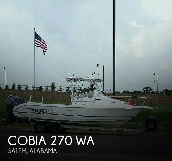 Used Cobia 270 WA Boats For Sale by owner | 2005 Cobia 270 WA