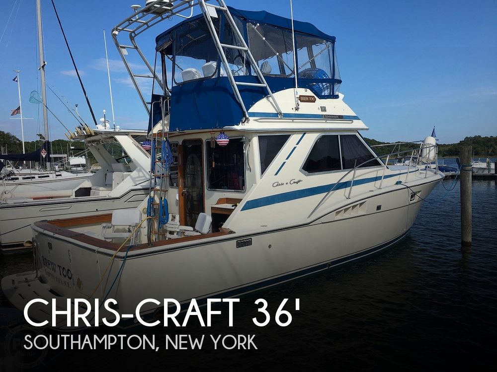 1986 ChrisCraft 36 Fishing boat for Sale in Southampton, NY