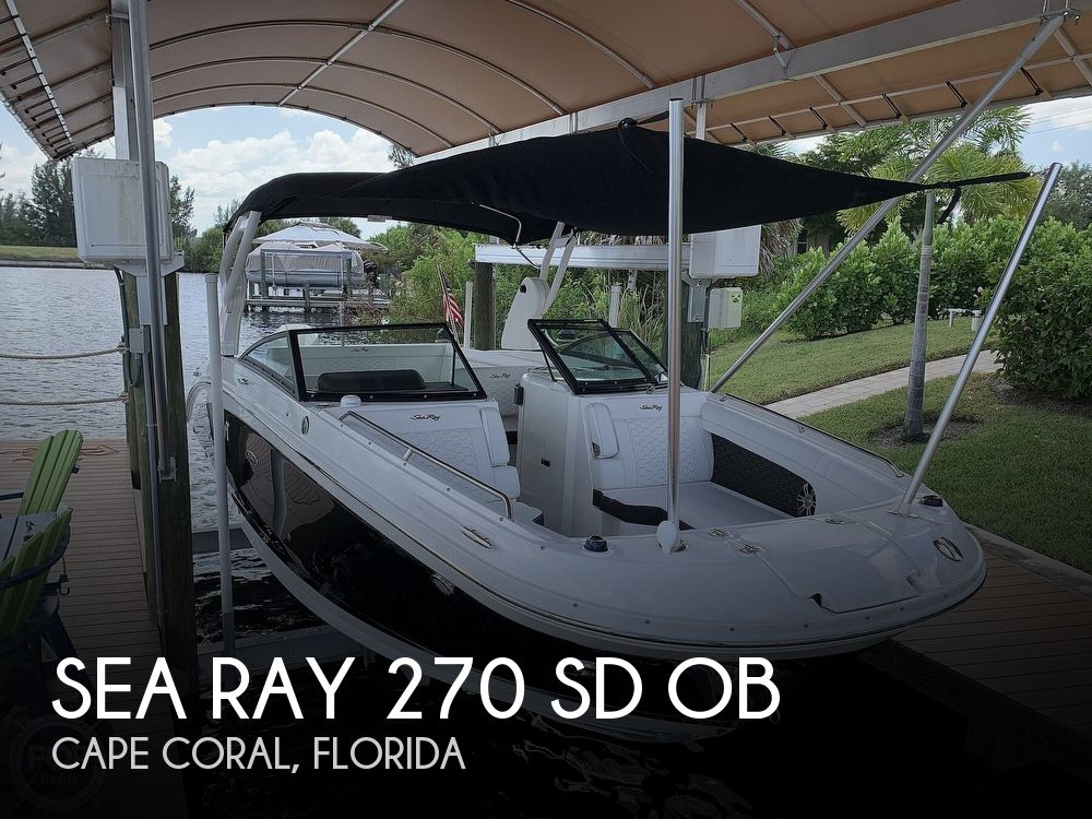 Used Sea Ray 270 SD OB Boats For Sale by owner | 2019 Sea Ray 270 SD OB