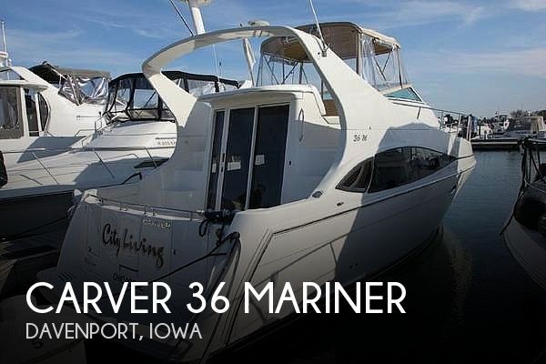 Used Carver Power boats For Sale in Cedar Rapids, Iowa by owner | 2006 Carver 36 Mariner