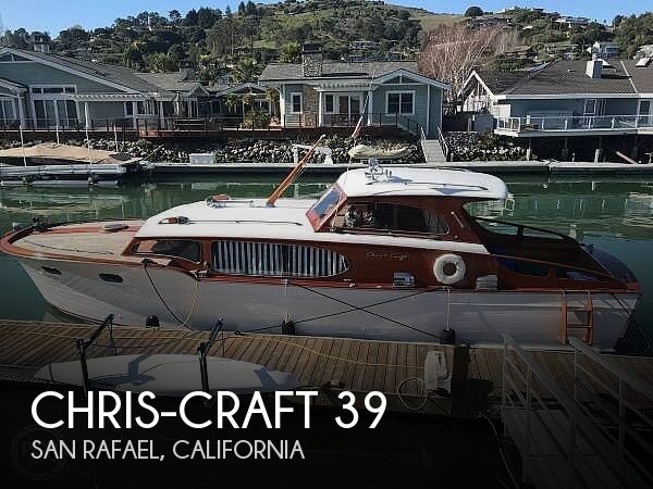 Used Chris-Craft Boats For Sale in California by owner | 1953 Chris-Craft 39