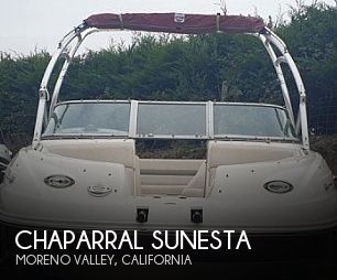 Used Deck Boats For Sale in California by owner | 2005 26 foot Chaparral Sunesta