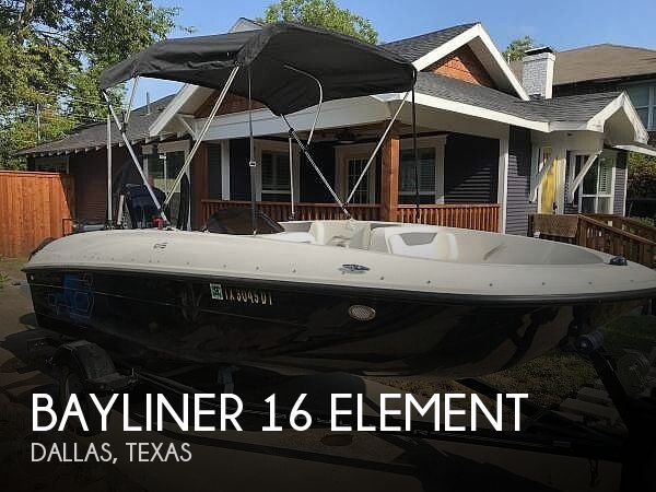 Used Bayliner Deck Boats For Sale in Texas by owner | 2017 Bayliner 16 Element