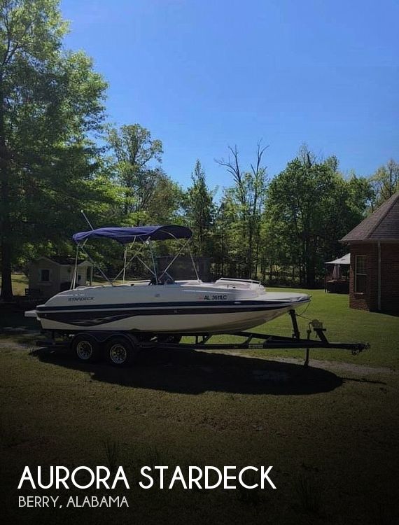 Used Aurora Deck Boats For Sale by owner | 2004 20 foot Aurora Stardeck