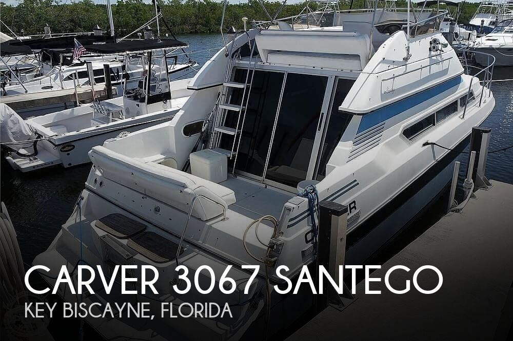 Used Carver 3067 SANTEGO Boats For Sale by owner | 1988 Carver 3067 SANTEGO
