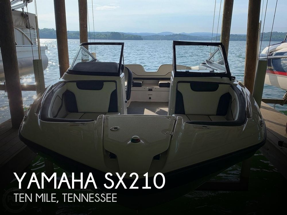 Used Boats For Sale in Knoxville, Tennessee by owner | 2017 Yamaha SX210