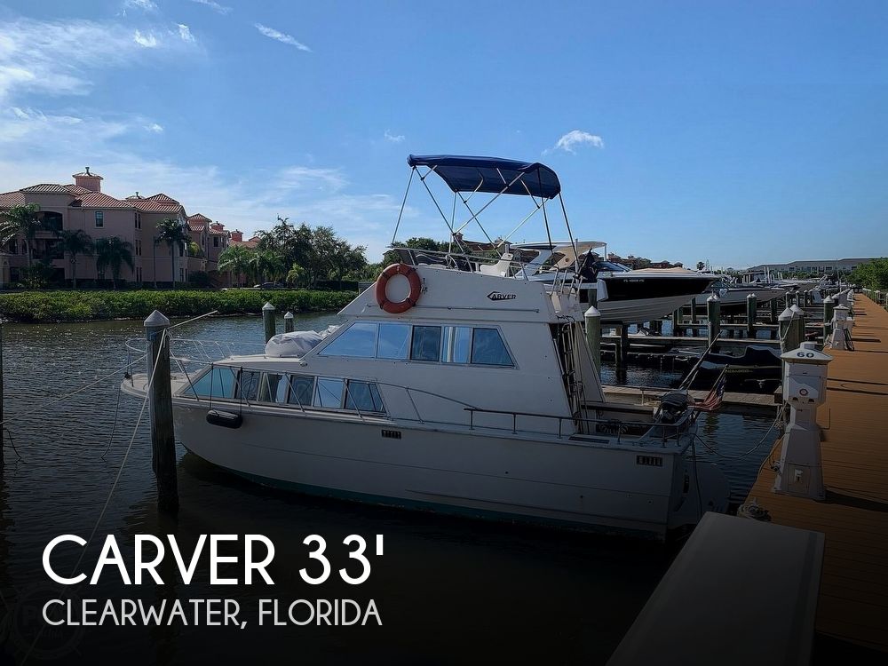Used Carver 33 foot Voyager Boats For Sale by owner | 1979 Carver 33 foot Voyager