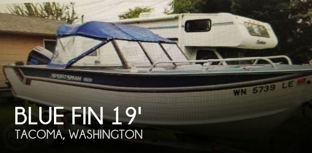 Used Blue Fin Boats For Sale in Washington by owner | 1987 Blue Fin Sprotsman 1900