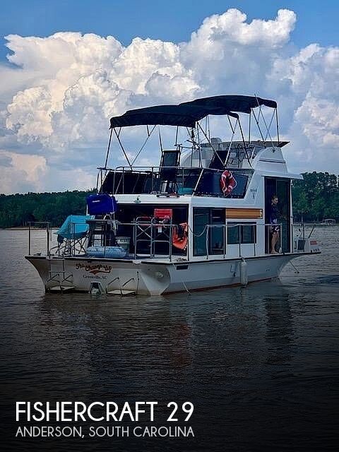 Used Fishercraft Houseboats For Sale in South Carolina by owner | 1984 Fishercraft 29
