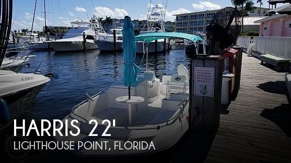 Used Harris Deck Boats For Sale by owner | 2000 22 foot Harris Kayot Super Deck