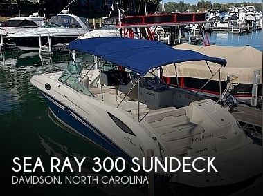 Used Sea Ray Deck Boats For Sale in North Carolina by owner | 2010 Sea Ray 300 Sundeck