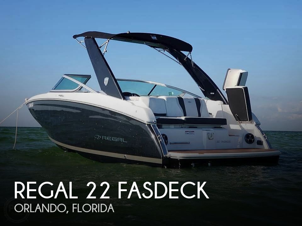Used Regal Boats For Sale in Florida by owner | 2016 22 foot Regal Fastdeck