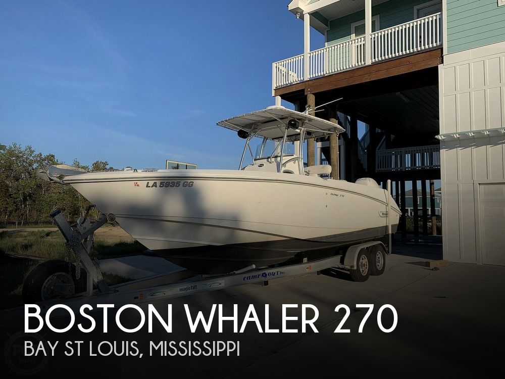Used Boston Whaler 27 Boats For Sale by owner | 2002 Boston Whaler 270 Outrage