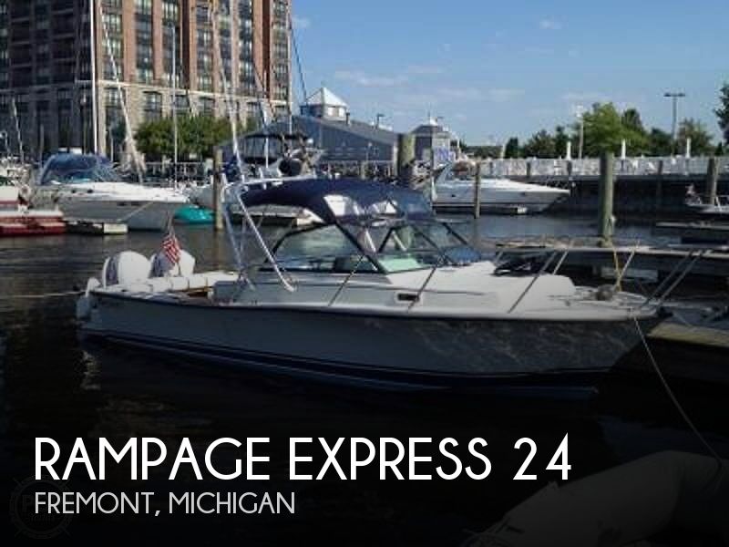Used Rampage Boats For Sale in Michigan by owner | 1987 Rampage Express 24
