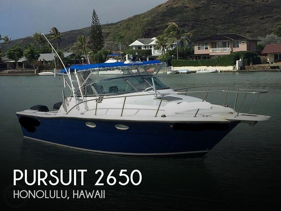 1989 Pursuit 2650 Power boat for Sale in Honolulu, HI