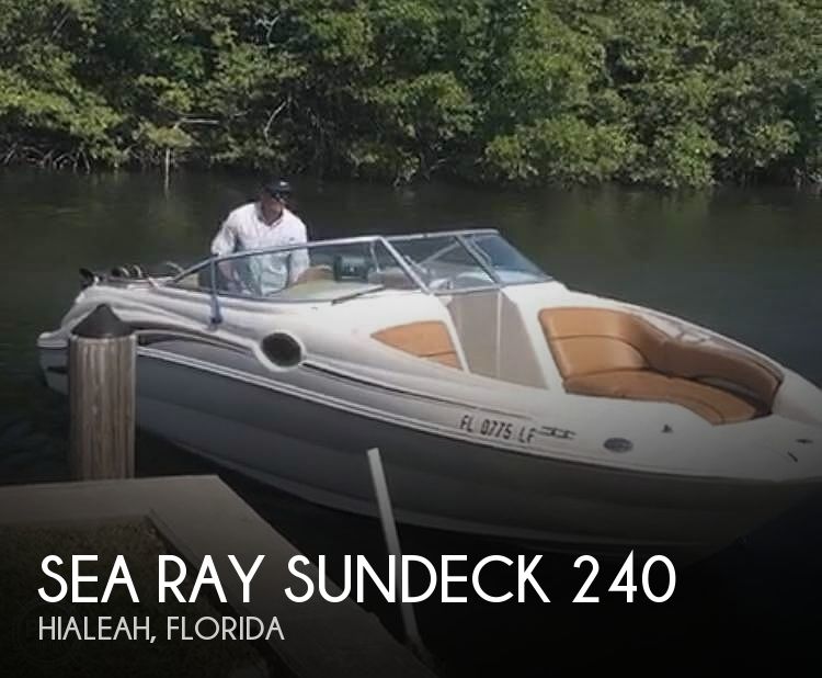 Used Sea Ray Sundeck 240 Boats For Sale by owner | 2000 Sea Ray Sundeck 240