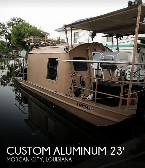 Used Custom Aluminum Houseboats For Sale in Baton Rouge, Louisiana by owner | 1995 Custom Aluminum 23