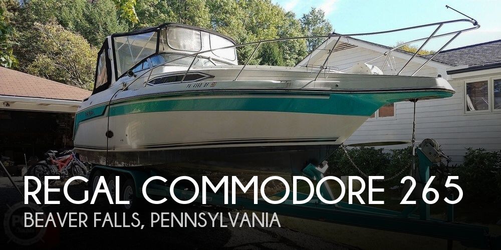 Used Regal 265 Boats For Sale by owner | 1990 Regal 265