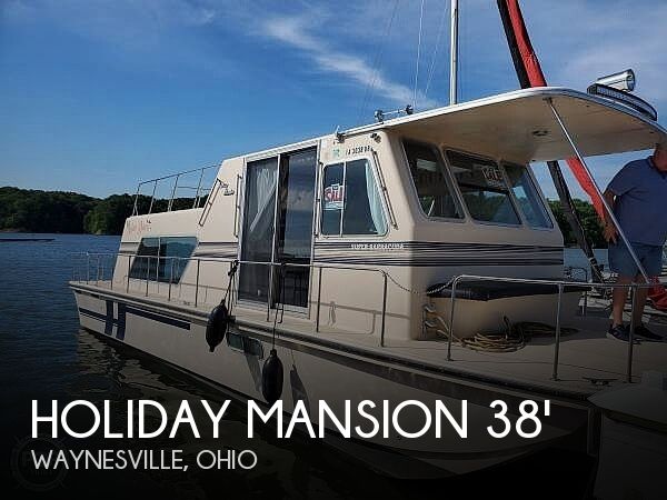 Used Houseboats For Sale in Ohio by owner | 1995 Holiday Mansion Barracuda 38