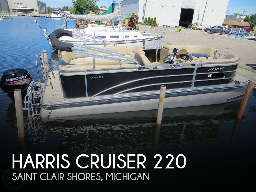 Used Harris Boats For Sale in Michigan by owner | 2015 Harris Cruiser 220