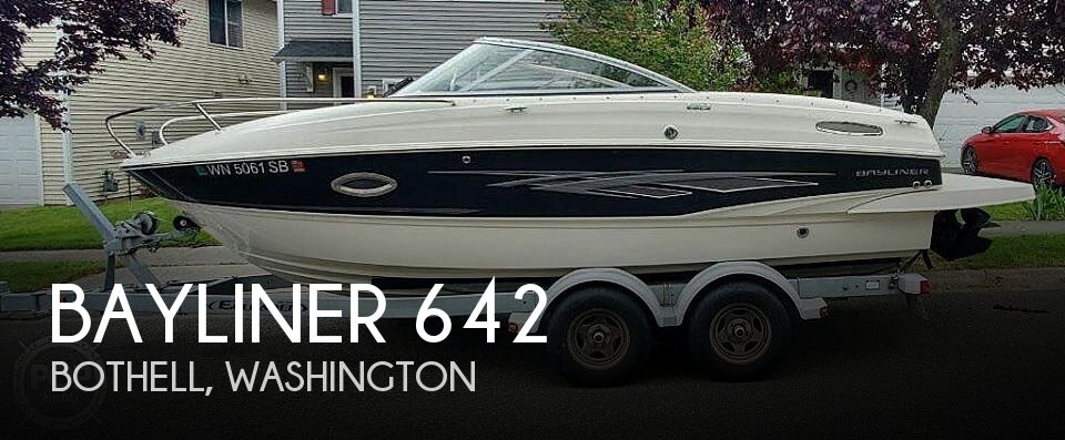 Used Bayliner Boats For Sale in Washington by owner | 2014 Bayliner 642 Overnighter