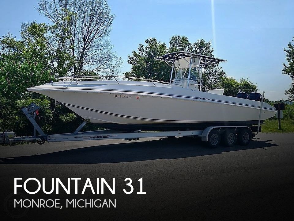 Used Fountain Boats For Sale in Michigan by owner | 1996 Fountain 31 Center Console
