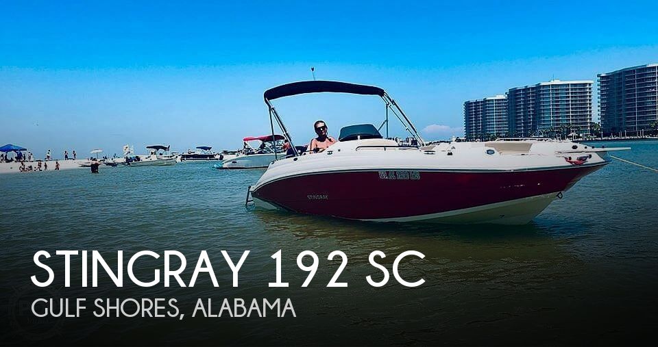 Used Stingray Deck Boats For Sale in Alabama by owner | 2015 Stingray 192 Sc