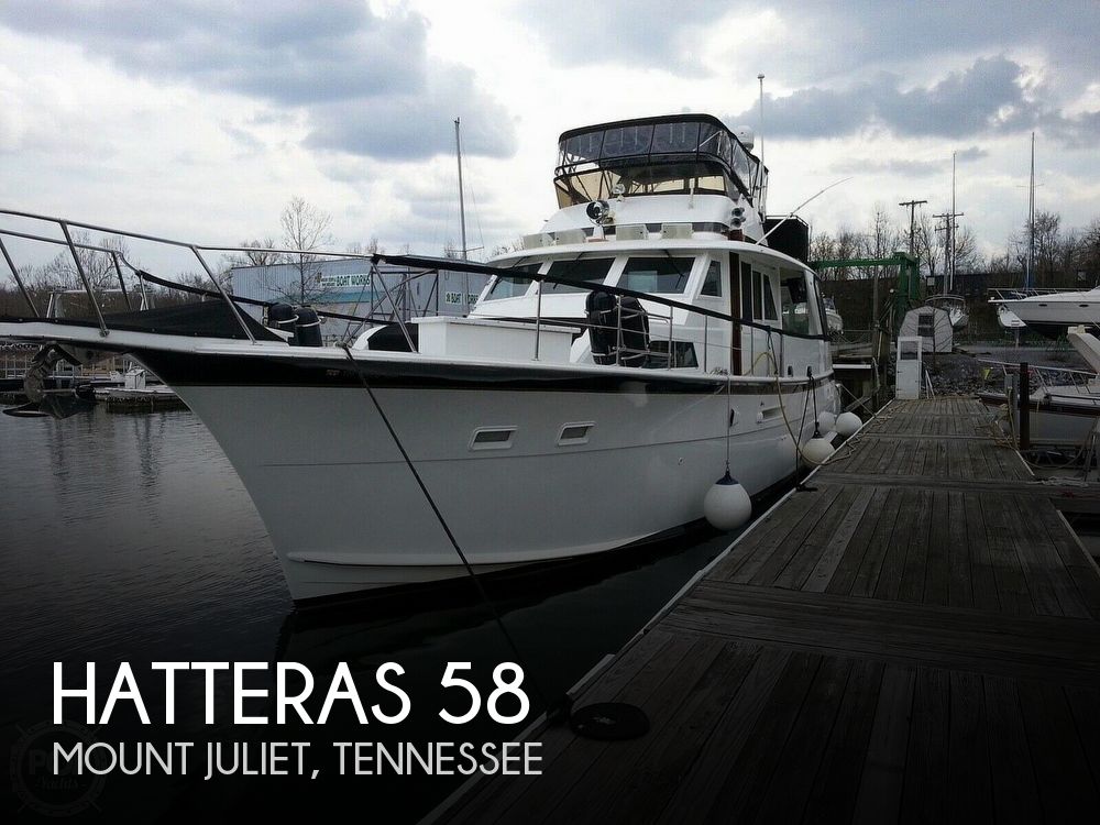 Used HATTERAS Motoryachts For Sale in Tennessee by owner | 1979 Hatteras 58 Yachtfish