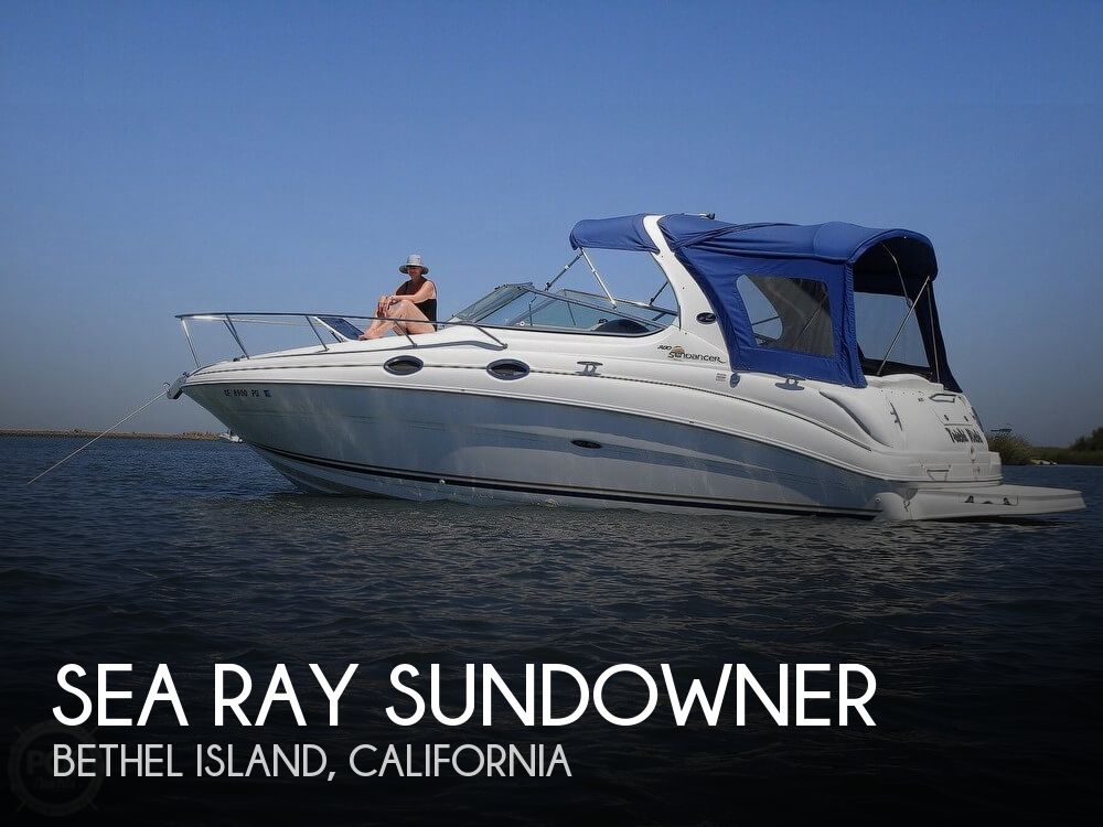 Used Sea Ray Boats For Sale in California by owner | 2002 31 foot Sea Ray Sundowner