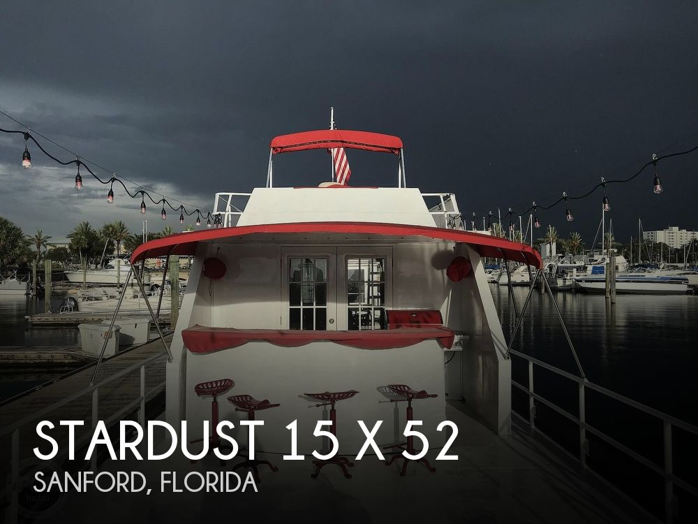 Used Stardust Cruiser Houseboats For Sale in Palm Bay, Florida by owner | 1987 Stardust Cruiser 52