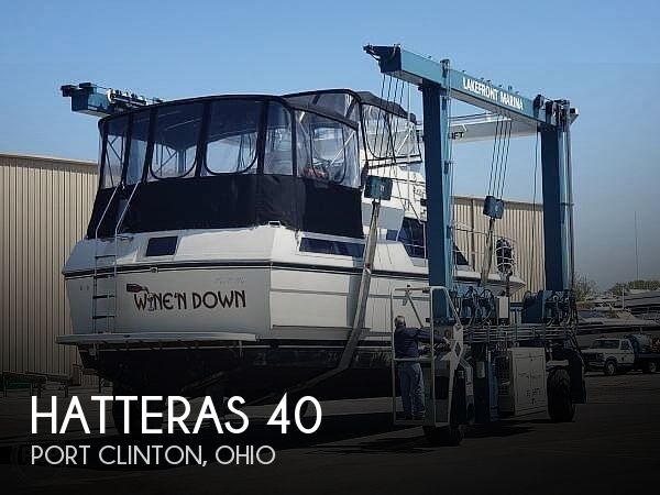 Used HATTERAS Boats For Sale in Ohio by owner | 1988 Hatteras 40