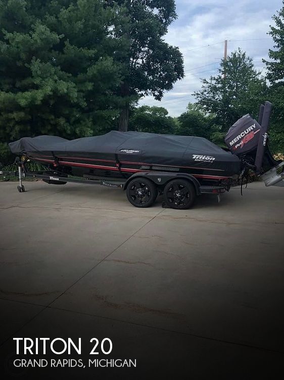 Used Triton Boats For Sale in Michigan by owner | 2017 Triton 20 TRX Anniversary Edition