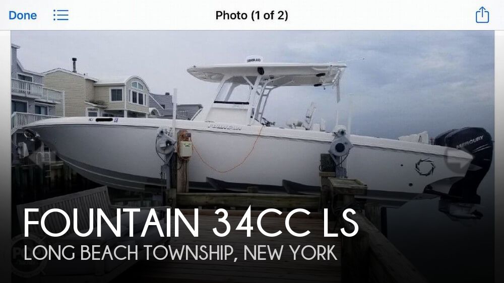 2020 Fountain 34CC LS Power boat for sale in Oakdale, NY Used 34 Boats For Sale by owner | 2020 Fountain 34CC LS