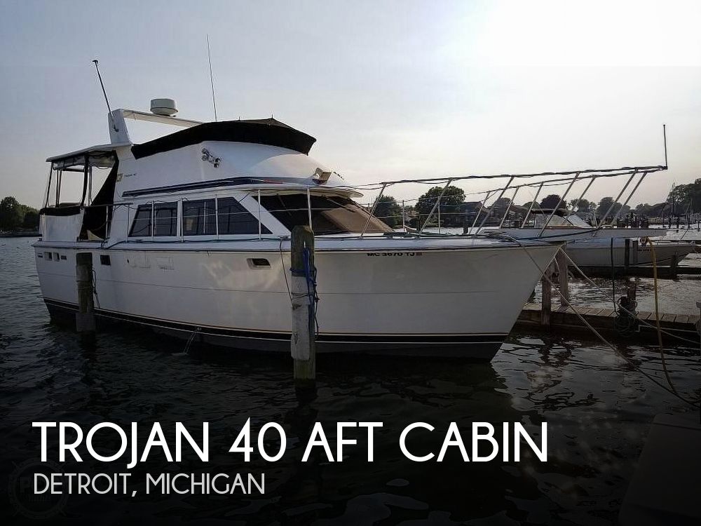 Used Trojan Boats For Sale in Michigan by owner | 1979 Trojan 40 Aft Cabin