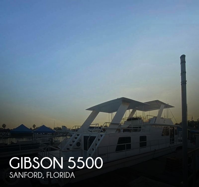 Used GIBSON Houseboats For Sale in Orlando, Florida by owner | 2001 Gibson 5500