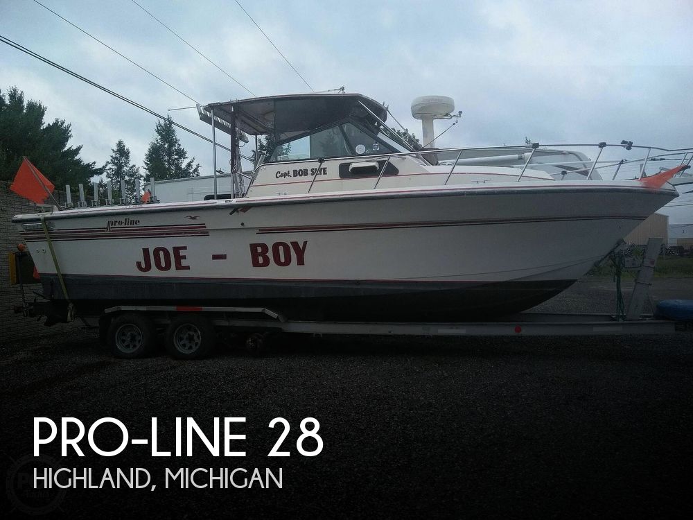 Used Pro-Line Boats For Sale in Michigan by owner | 1990 Pro-Line 28