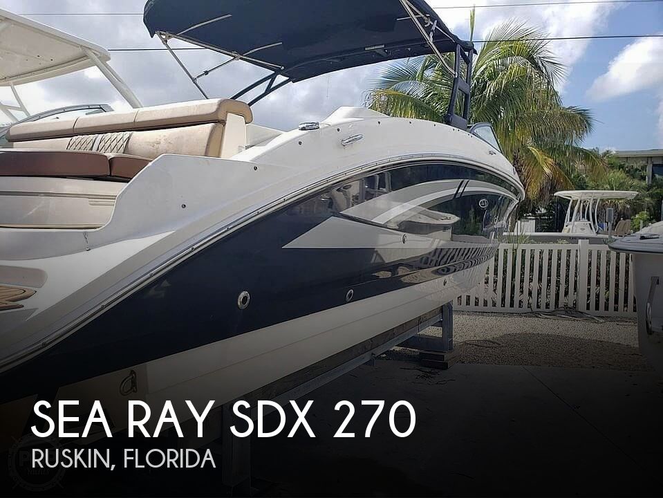 Used Sea Ray SDX 270 Boats For Sale by owner | 2017 Sea Ray Sdx 270