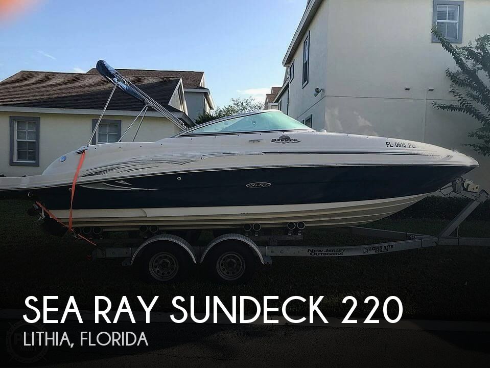 Used Sea Ray Sundeck 220 Boats For Sale by owner | 2006 Sea Ray Sundeck 220