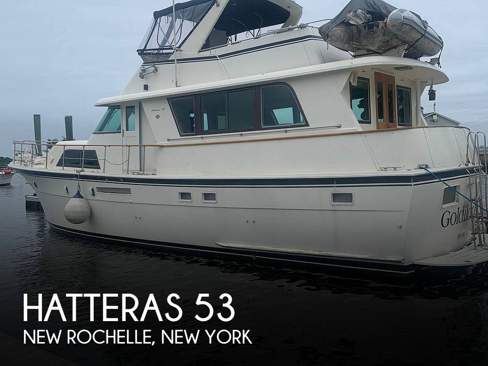 1984 Hatteras 53 Extended deck house for sale id37903