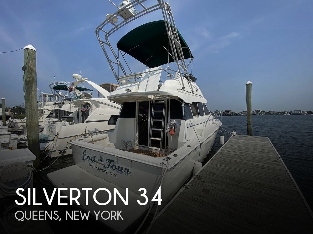 1994 Silverton 34 convertable Fishing boat for Sale in Broad Channel, NY
