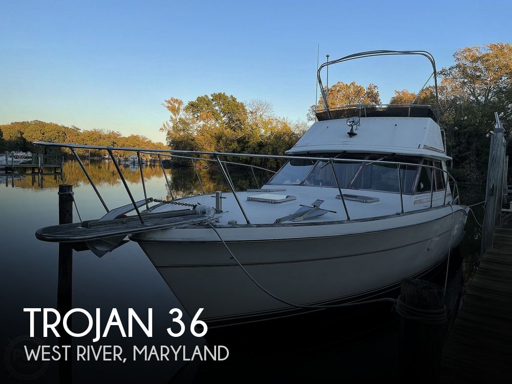 1983 Trojan boat for sale, model of the boat is F-36 Convertible 460 & Image # 1 of 40