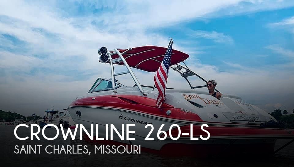 2009 Crownline 260-LS Power boat for sale in Saint Charles, MO Used Boats For Sale in St. Louis, Missouri by owner | 2009 Crownline 260-LS