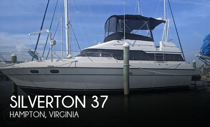 1988 Silverton 37 Aft Cabin Motoryacht for sale in Hampton, VA Used Motoryachts For Sale in Virginia Beach, Virginia by owner | 1988 Silverton 37 Aft Cabin