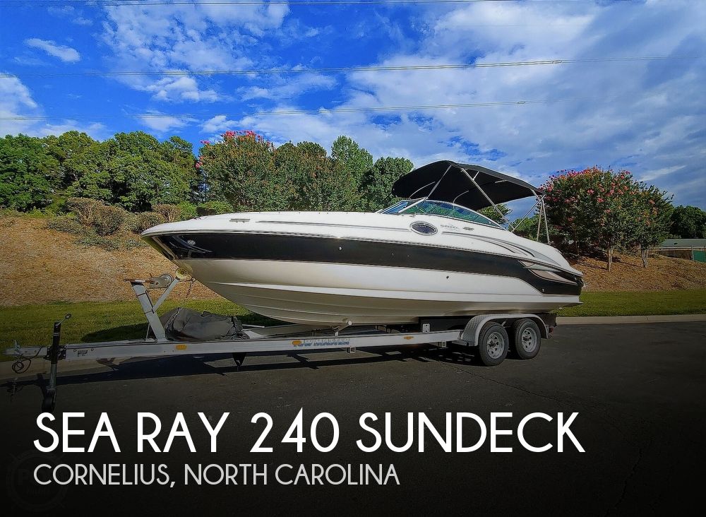 2003 Sea Ray 240 Sundeck Deck Boat for Sale in Cornelius, NC