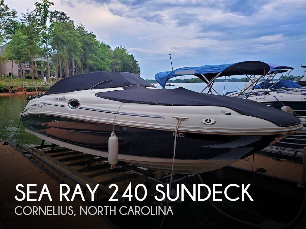 2005 Sea Ray 240 Sundeck Deck Boat for Sale in Cornelius, NC