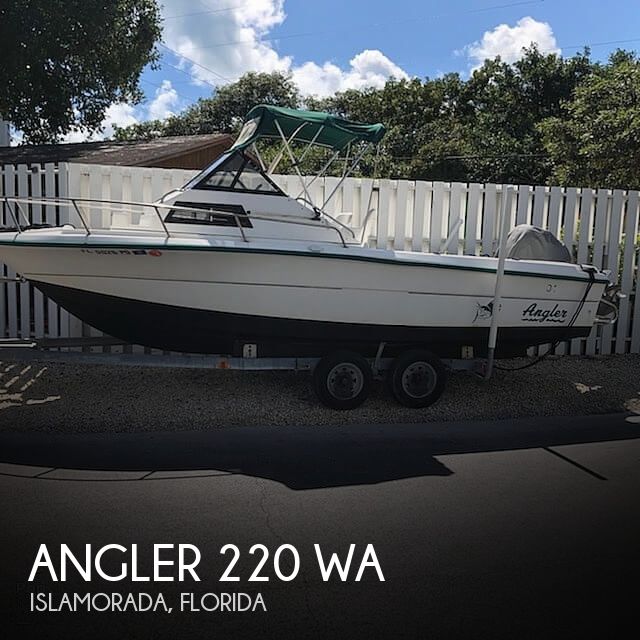 1997 Angler 220 WA Power boat for Sale in Islamorada, FL