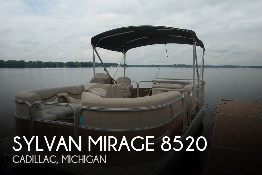 2012 Sylvan Mirage 8520 Pontoon Boat for Sale in Hoxeyville, MI