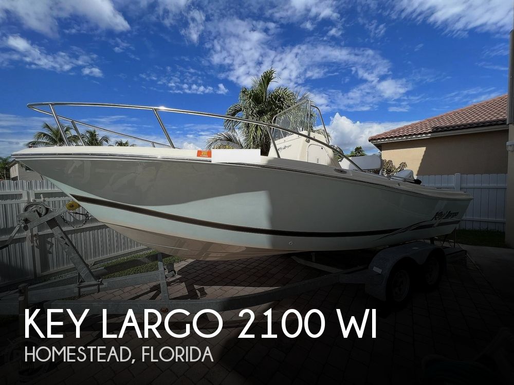 2016 Key Largo 2100 WI Power boat for Sale in Homestead, FL