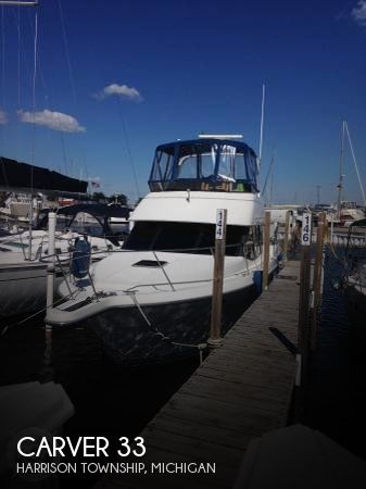 Used Carver Boats For Sale in Michigan by owner | 1992 Carver 34