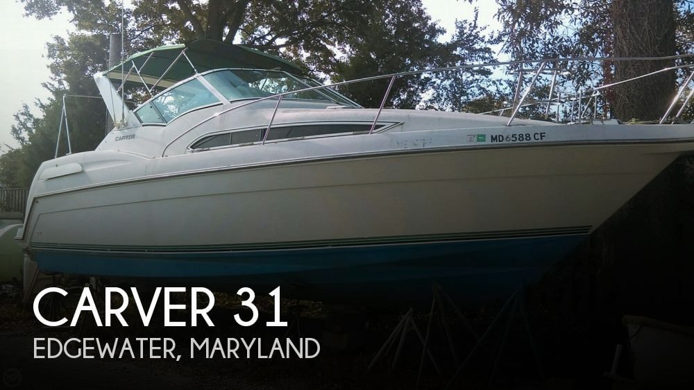 Used Carver Boats For Sale in Maryland by owner | 1995 Carver 31